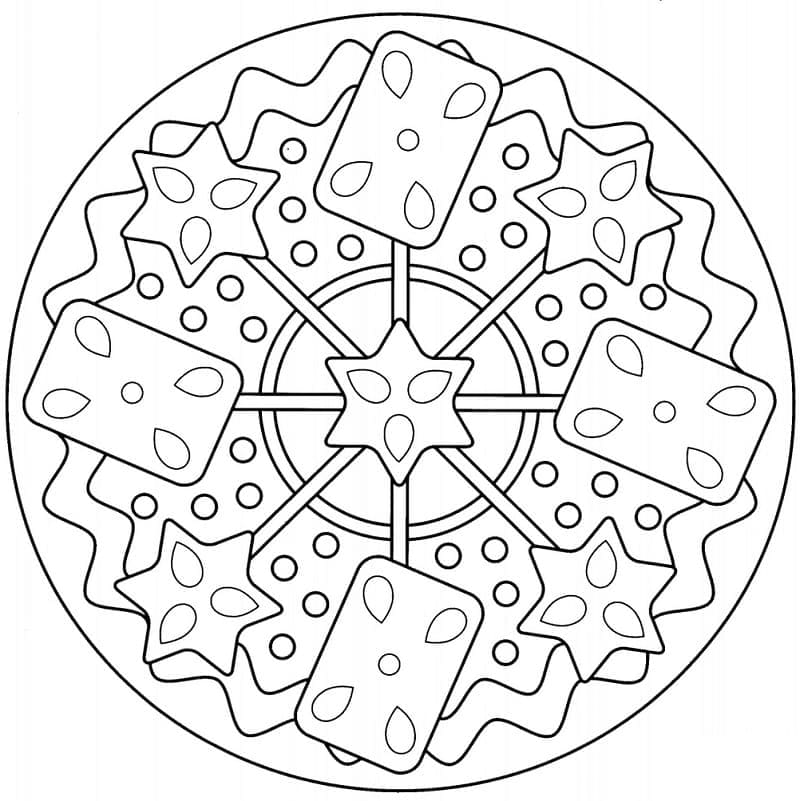 Mandalas Abstraits 33